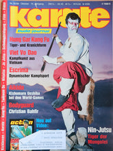 Laden Sie das Bild in den Galerie-Viewer, karate budo journal 1989