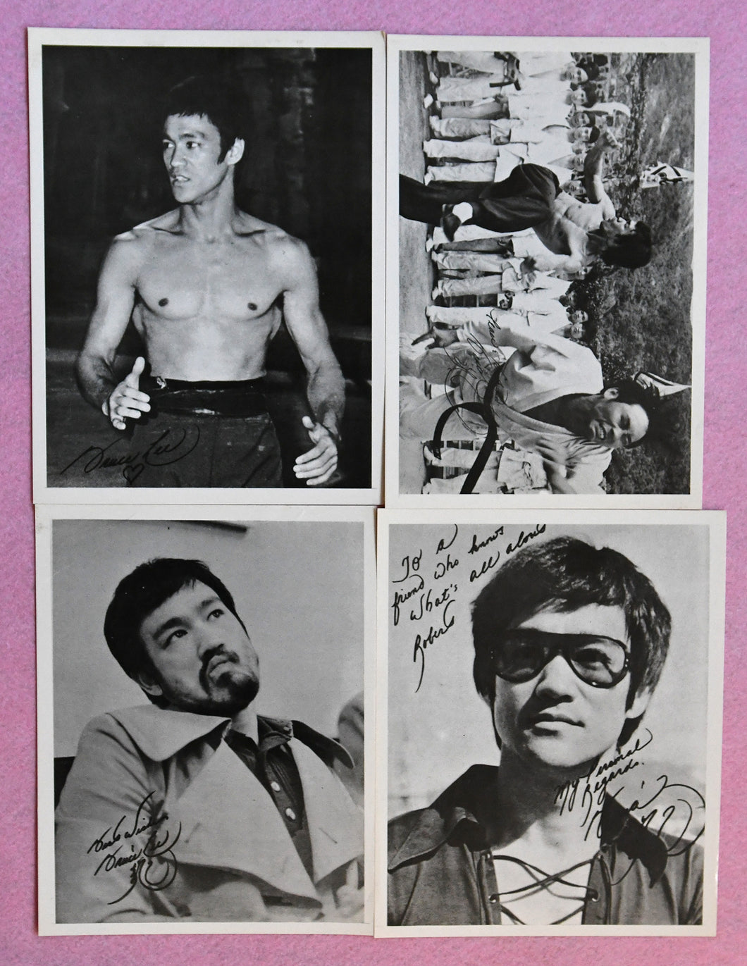 Bruce Lee Autogramme