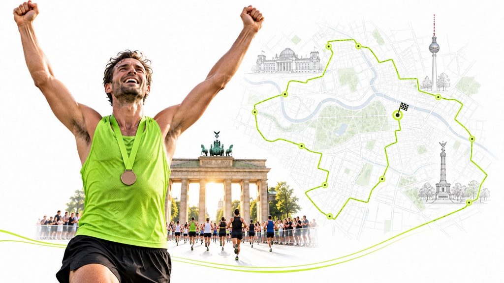Berlin Marathon 2026 am 27. September: Termine, Expo, Start, Programm, Zuschauerpunkte und Anreise. Der Guide erklärt, was Läufer und Begleitpersonen vor dem Rennen in Berlin praktisch wissen müssen.