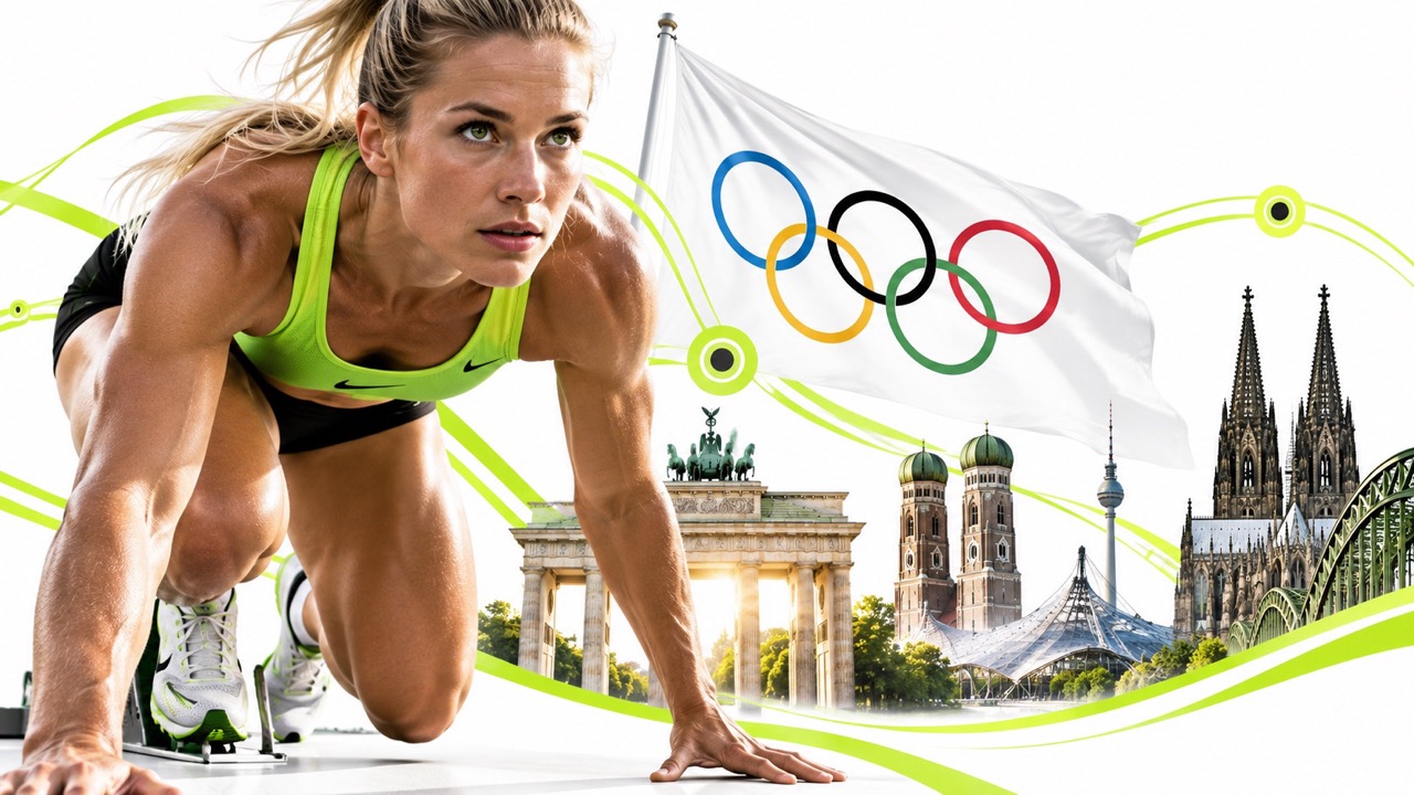 Olympia-Bewerbung 2036, 2040 oder 2044: Berlin, München und KölnRheinRuhr stehen vor der DOSB-Entscheidung. Konzepte, Sportstätten, Rückhalt, Tickets und Unterschiede im Vergleich am 26. September.