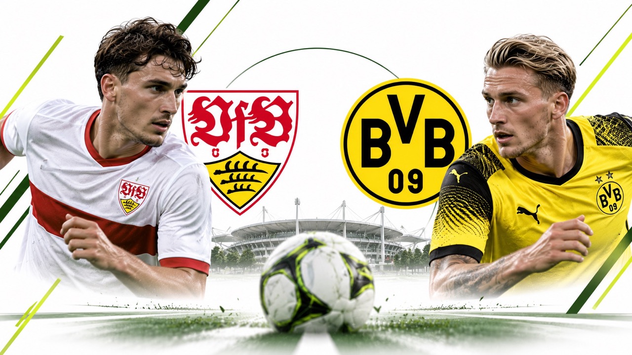 VfB Stuttgart gegen Borussia Dortmund spielt am Samstag, 19. September 2026, um 18:30 Uhr. Sky zeigt das Bundesliga-Topspiel live im TV sowie bei Sky Go und WOW als Stream. Im Free-TV läuft es nicht.