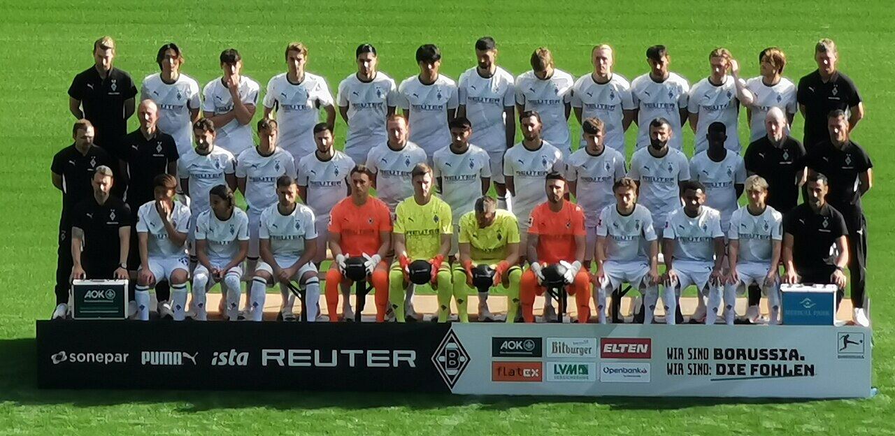 Mannschaft von Borussia Mönchengladbach in der Saison 2026/27
