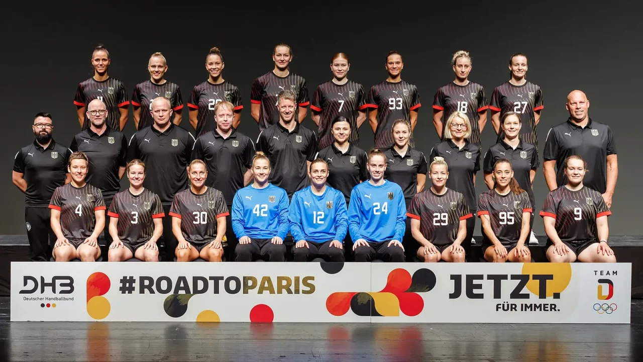 Archivfoto der deutschen Frauen-Handballnationalmannschaft