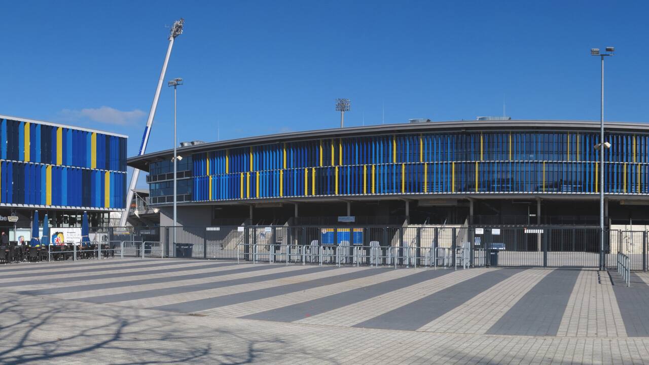 Archivaufnahme des Eintracht-Stadions in Braunschweig
