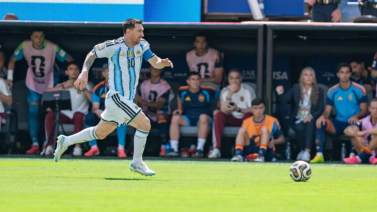 Lionel Messi im Trikot Argentiniens – Archivfoto
