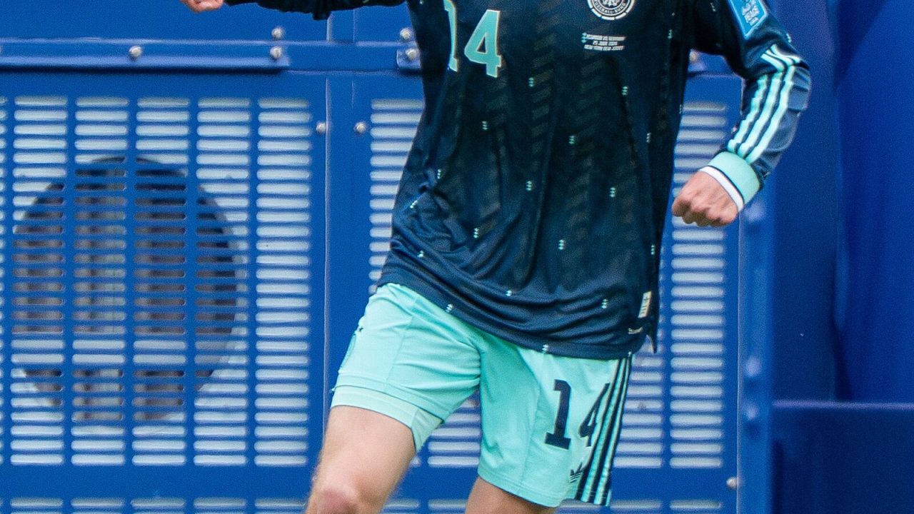Maximilian Beier im Trikot der deutschen Nationalmannschaft bei der WM 2026