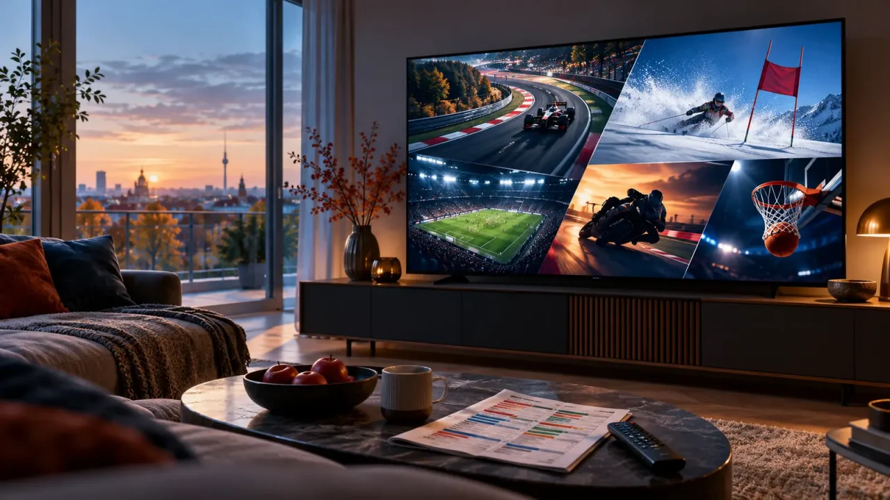 Sport live im TV am Wochenende 24. und 25. Oktober 2026 mit Motorsport, Fußball, Ski alpin und Basketball
