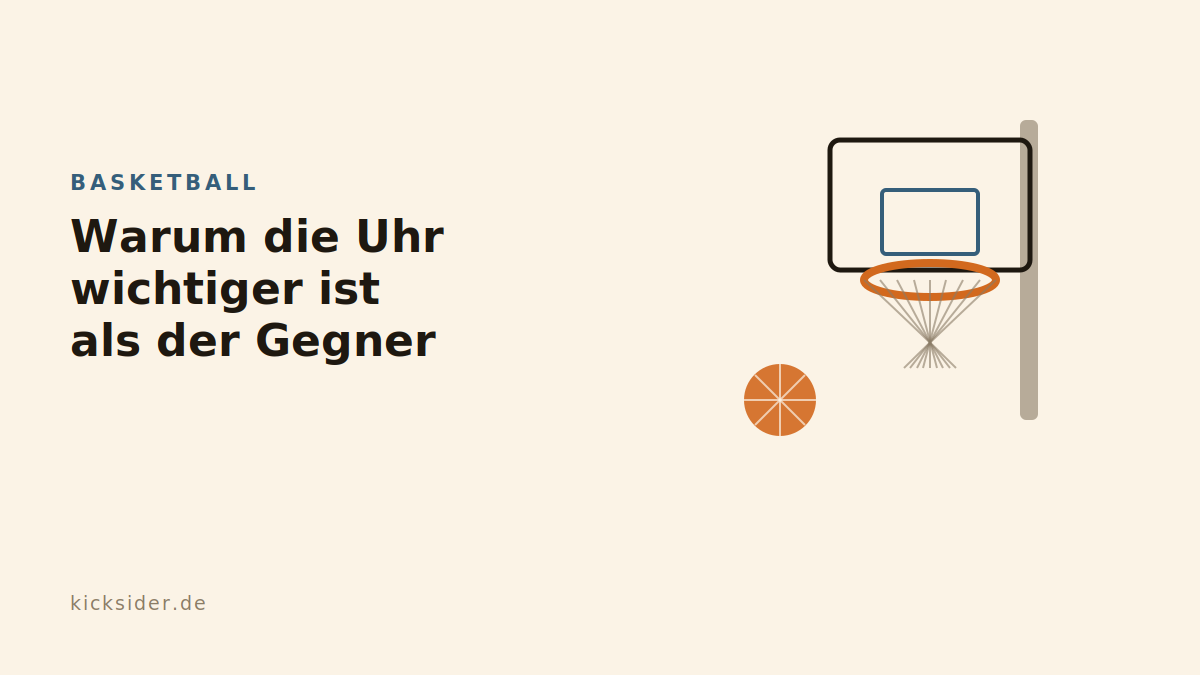 Warum die Uhr wichtiger ist als der Gegner