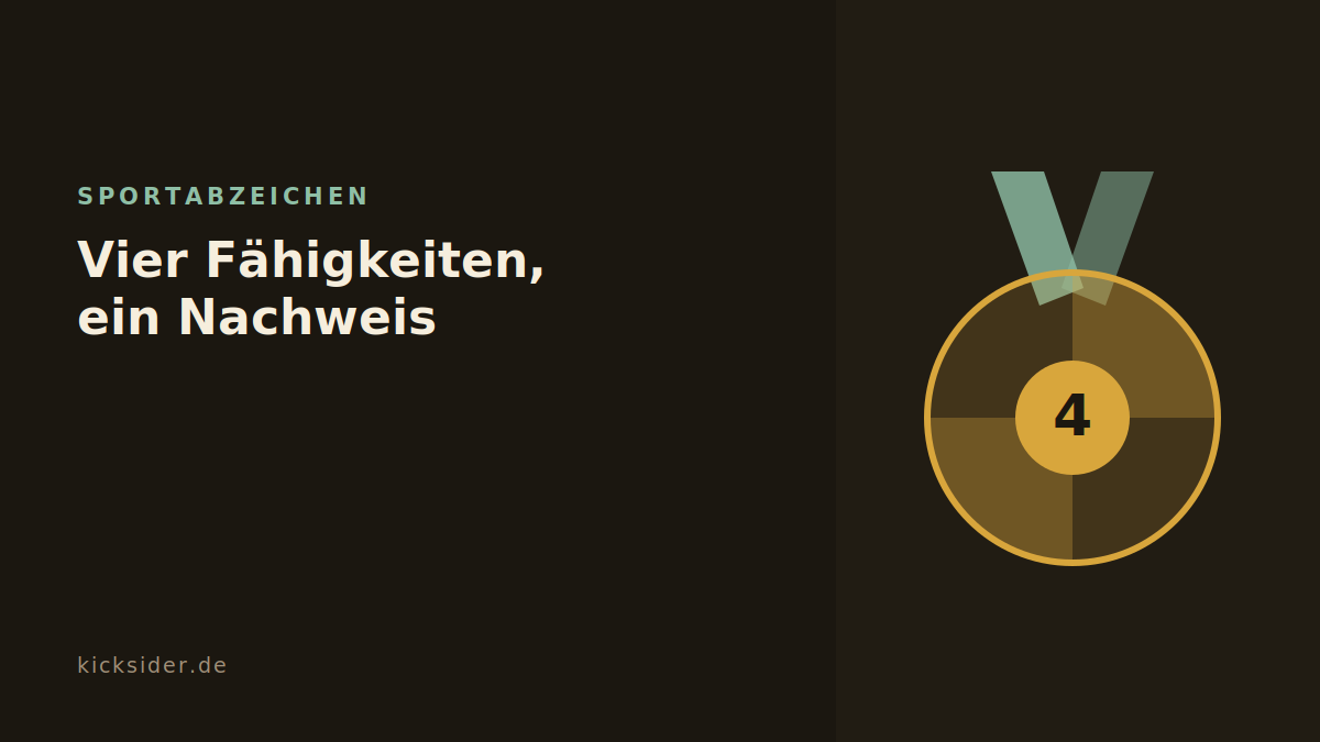 Vier Fähigkeiten, ein Nachweis